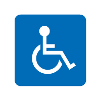 icon: wheelchair accessible